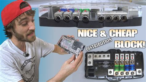 car audio distribution block